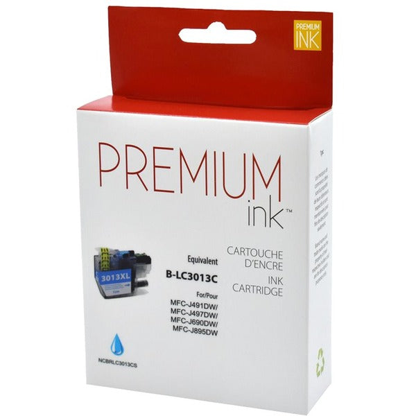 Premium Ink Inkjet Ink Cartridge LC3013CS - Cyan - 1 Each - 400 Pages