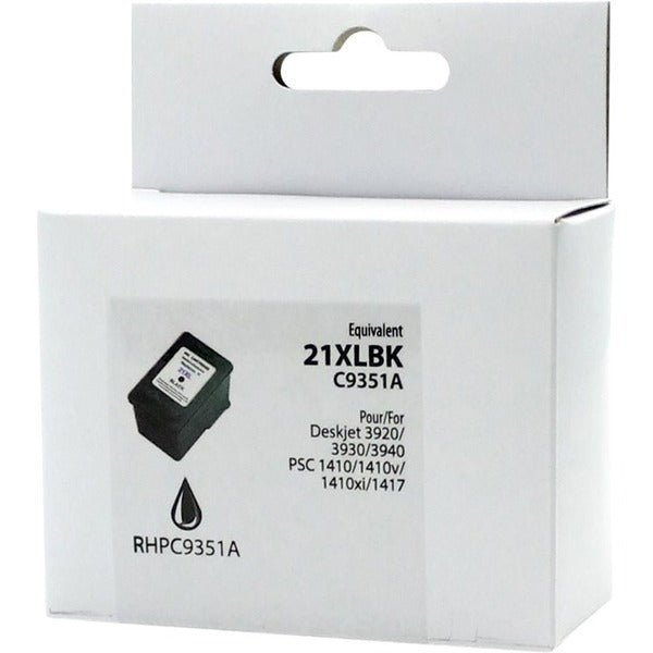 Neutral Box Remanufactured Inkjet Ink Cartridge C9351A - Black - 1 Pack - 600 Pages
