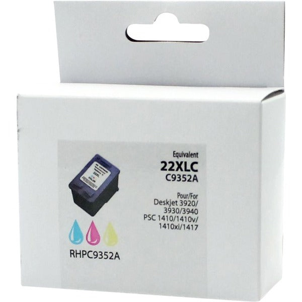 Neutral Box Remanufactured Inkjet Ink Cartridge C9352A - Color - 1 Pack - 350 Pages