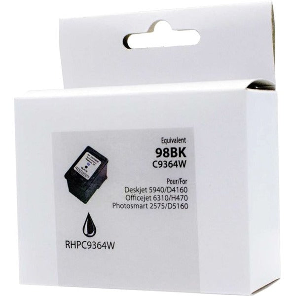 Neutral Box Remanufactured Inkjet Ink Cartridge C9364WN - Black - 1 Each - 440 Pages