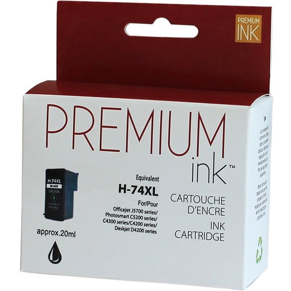 Premium Ink Remanufactured Inkjet Ink Cartridge CB336WN - Black - 1 Pack - 750 Pages