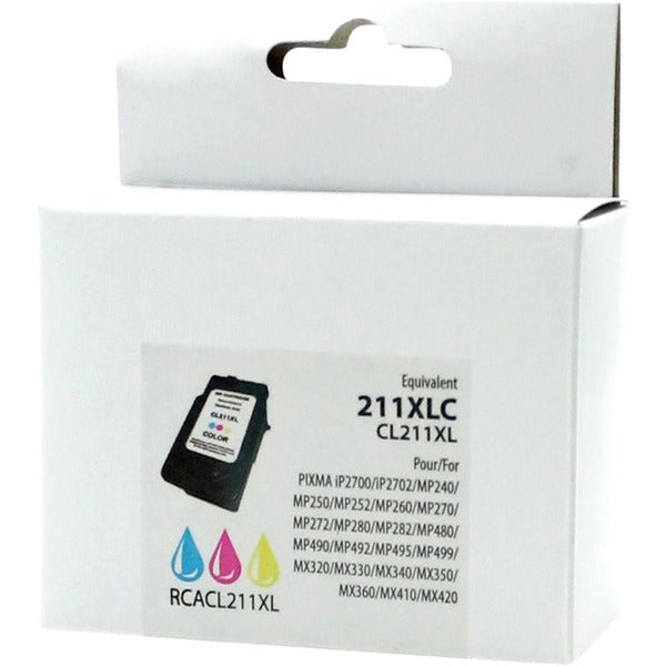 Neutral Box Remanufactured Inkjet Ink Cartridge - Alternative for Canon CL211XL - Color - 1 Pack - 349 Pages