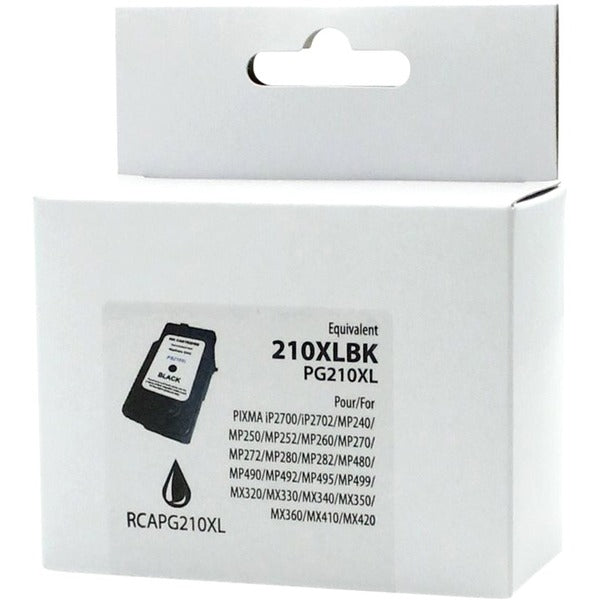 Neutral Box Remanufactured Inkjet Ink Cartridge - Alternative for Canon PG210XL - Black - 1 Pack - 401 Pages