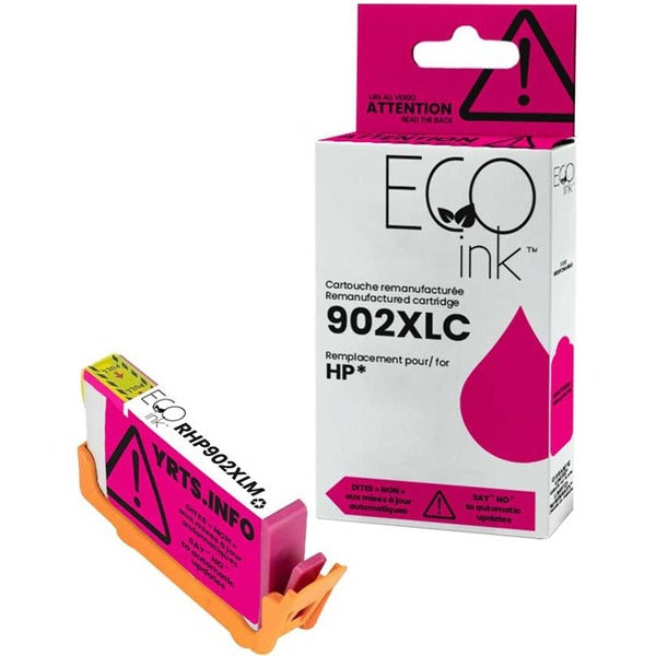 Eco Ink Remanufactured Inkjet Ink Cartridge - Alternative for HP - Magenta - 1 Pack - 825 Pages