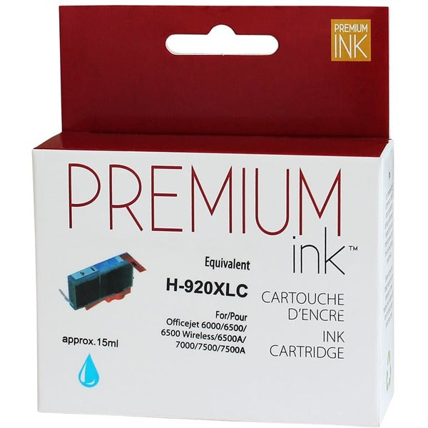Premium Ink Inkjet Ink Cartridge - Cyan - 1 Pack - 700 Pages