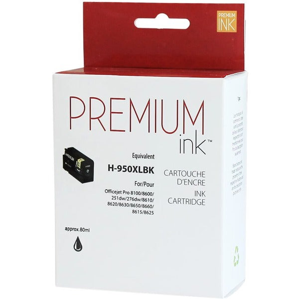 Premium Ink Inkjet Ink Cartridge CN045AN - Black - 1 Pack - 2300 Pages