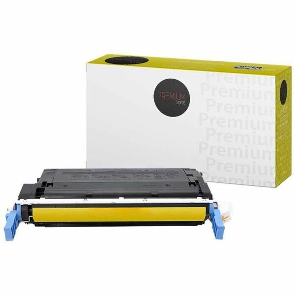 Premium Tone Toner Cartridge C9722A - Yellow - 1 Pack - 8000 Pages