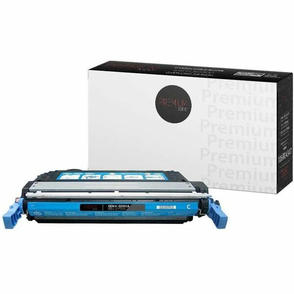Premium Tone Toner Cartridge Q5951A - Cyan - 1 Pack - 10000 Pages