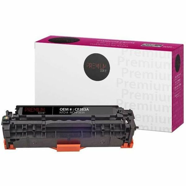 Premium Tone Toner Cartridge - Alternative for Hewlett Packard CF383A / 312A - Magenta - 2700 Pages - 1 Pack