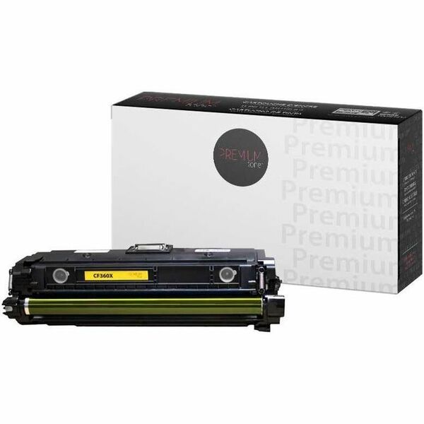 Premium Tone Toner Cartridge CF360X - Black - 1 Each - 12500 Pages