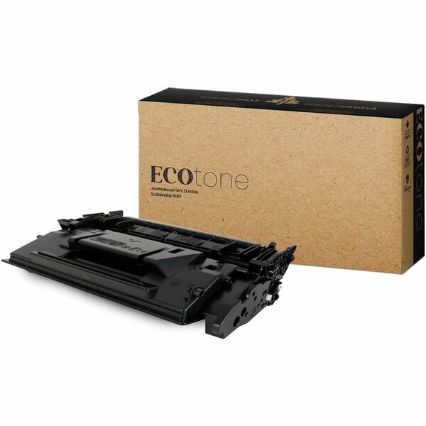Ecotone Remanufactured Toner Cartridge CF226X, 226X, 26X - Black - 1 Each - 9000 Pages