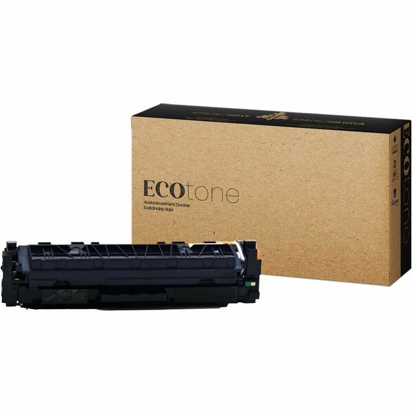 EcoTone Toner Cartridge - Remanufactured for Hewlett Packard CF411X - Cyan - 5000 Pages - 1 Pack