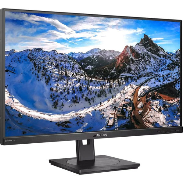Philips 279P1 27" Class 4K UHD LCD Monitor - 16:9 - Textured Black - 27" Viewable - In-plane Switching (IPS) Technology - WLED Backlight - 3840 x 2160 - 1.07 Billion Colors - 350 cd/m² - 4 ms - Speakers - HDMI - DisplayPort - USB Hub