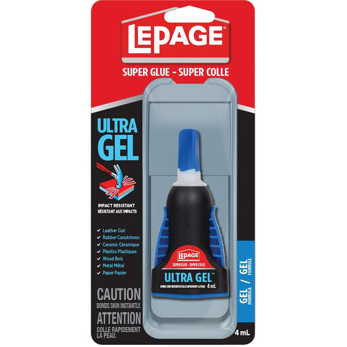 LePage Ultra Gel Super Glue - 4 mL - 1 Each