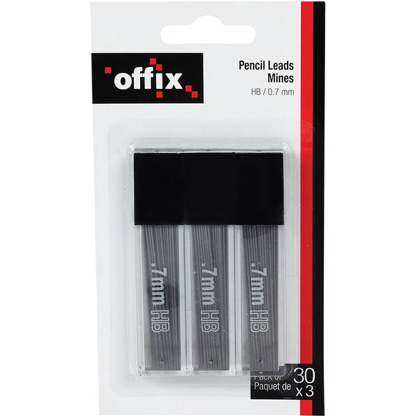 Offix Pencil Refill - 0.7 mm (0.03") - HB - 3 / Pack