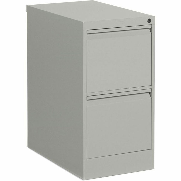 Offices To Go 2 Drawer Letter Width Vertical File - 15.15" (38.48 cm) Width x 25" (63.50 cm) Depth x 29" (73.66 cm) Height - 2 x Drawer(s) for File - Letter - Vertical - Ball-bearing Suspension, Lockable, Pull-out Drawer - Gray