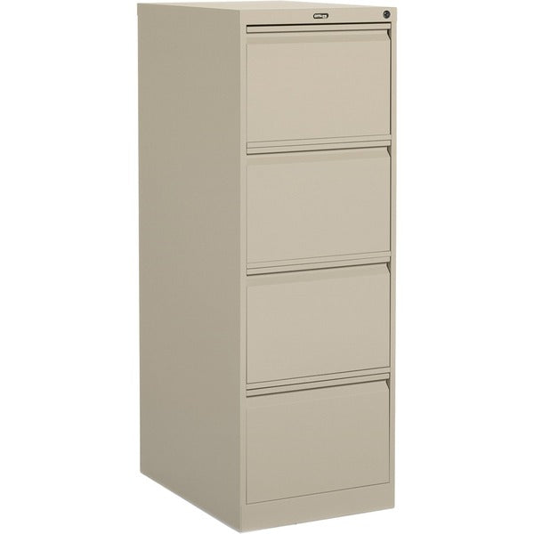 Offices To Go 4 Drawer Legal Width Vertical File - 18.15" (46.10 cm) Width x 25" (63.50 cm) Depth x 52" (132.08 cm) Height - 4 x Drawer(s) for File - Legal - Vertical - Ball-bearing Suspension, Lockable, Pull-out Drawer - Nevada