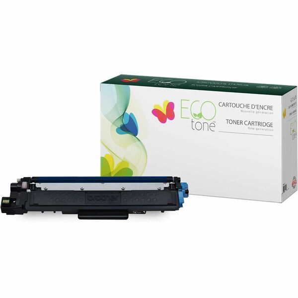 EcoTone Toner Cartridge - Remanufactured for Brother TN227C - Cyan - 2300 Pages - 1 Pack