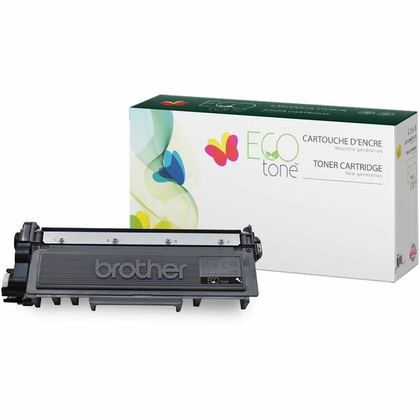 EcoTone Toner Cartridge - Remanufactured for Brother TN-660 - Black - 2600 Pages - 1 Pack