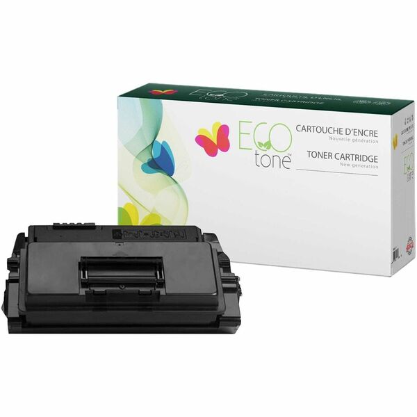 EcoTone Toner Cartridge - Remanufactured for Xerox 106R01371 - Black - 14000 Pages - 1 Pack