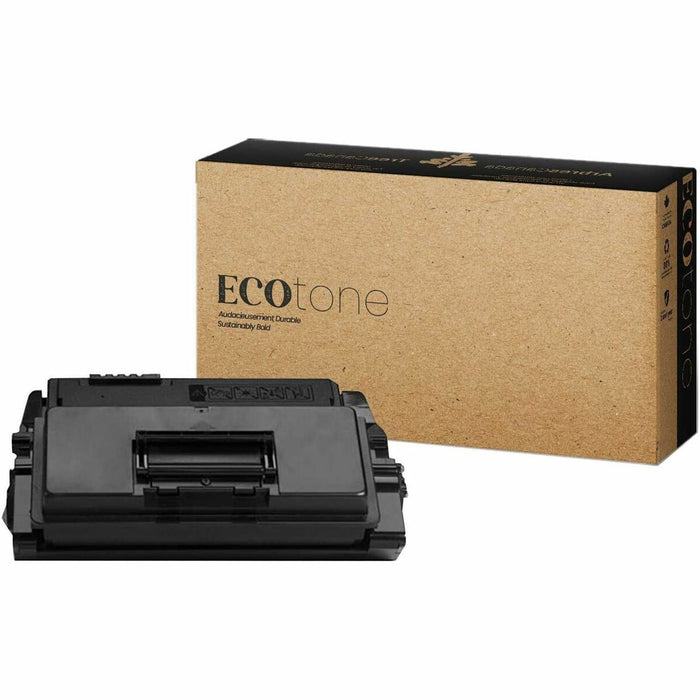 EcoTone Toner Cartridge - Remanufactured for Xerox 106R01371 - Black - 14000 Pages - 1 Pack