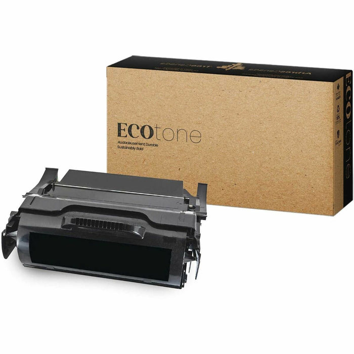 EcoTone Toner Cartridge - Remanufactured for Lexmark T650H11A / T65X - Black - 25000 Pages - 1 Pack