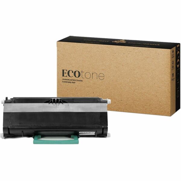 EcoTone Toner Cartridge - Remanufactured for Lexmark X264H11G - Black - 9000 Pages - 1 Pack