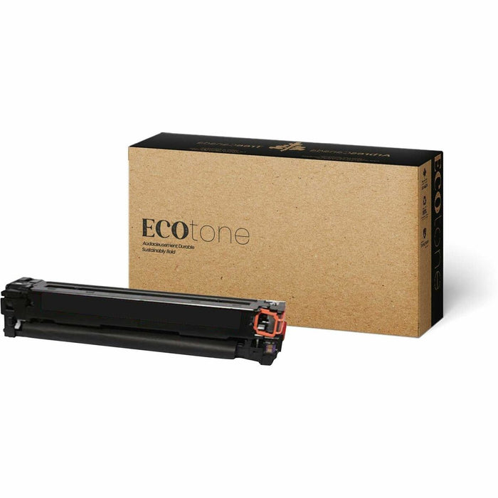 EcoTone Toner Cartridge - Remanufactured for Hewlett Packard CF210A / 131A - Black - 1600 Pages - 1 Pack