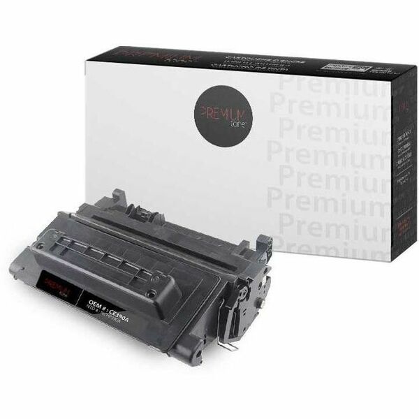 Premium Tone Toner Cartridge - Alternative for Hewlett Packard CE390A / 90A - Black - 10000 Pages - 1 Pack
