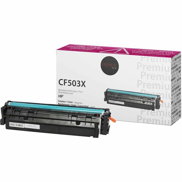 Premium Tone Toner Cartridge - Alternative for HP CF503X - Magenta - 1 Each - 2500 Pages