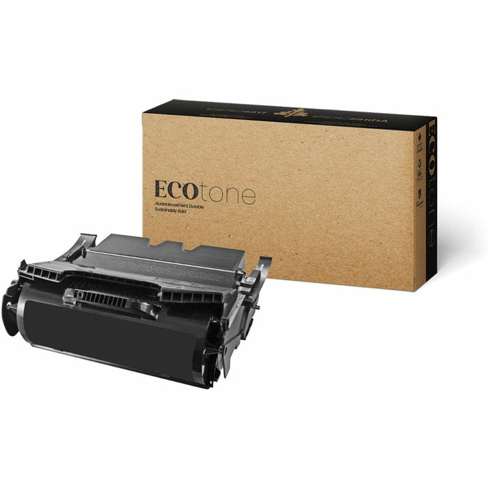EcoTone Toner Cartridge - Remanufactured for Dell 341-2916 / 341-2939 / IBM 75P6961 / Lexmark 64015HA / 64035HA / X644H11A - Black - 21000 Pages - 1 Pack