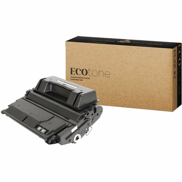 EcoTone Toner Cartridge - Remanufactured for Hewlett Packard Q5942A / 42A - Black - 10000 Pages - 1 Pack
