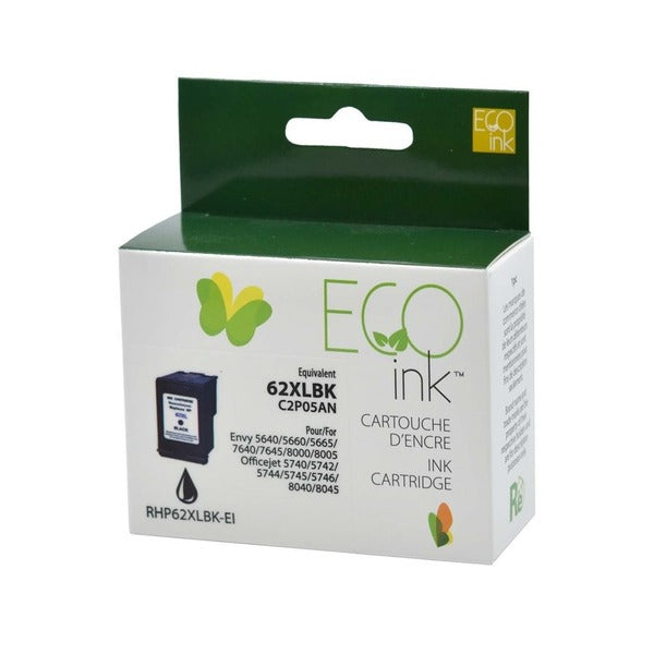 Eco Ink Remanufactured Ink Cartridge - Alternative for HP C2P05AN - Black - 1 Pack - 600 Pages