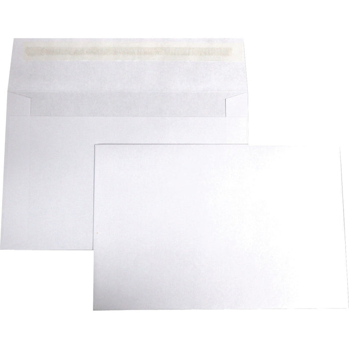 Supremex Peel & Seal Greeting Card Envelopes A9 100/pkg - A9 - 24 lb (10886.22 g) - Peel & Seal - White - 100 / Pack