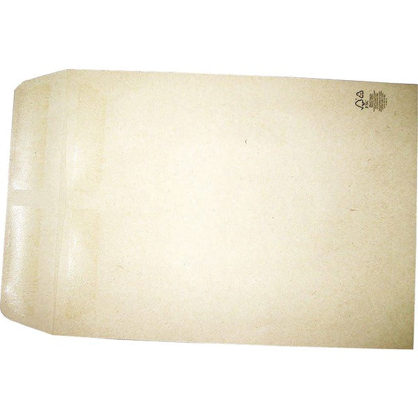 Supremex Press to Seal Kraft Envelopes Natural 25/pkg - 9" (228.60 mm) Width x 12" (304.80 mm) Length - 24 lb (10886.22 g) - Self-sealing - Natural - 25 / Pack