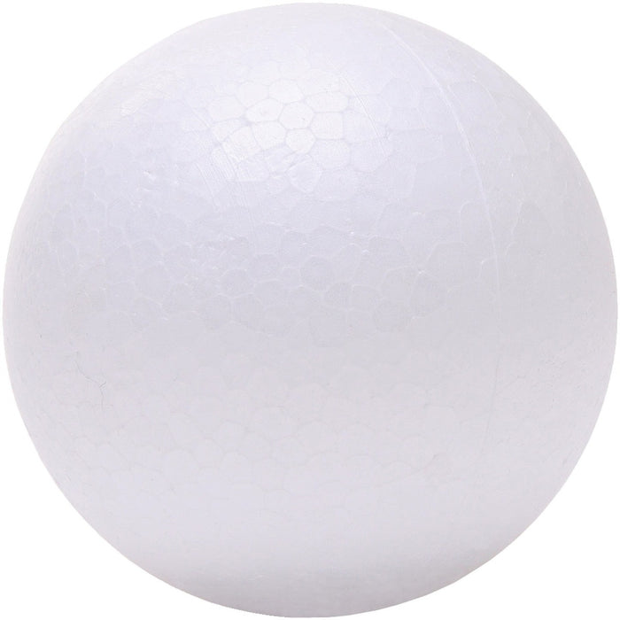 DBLG Import Styrofoam Balls - 75mm - Decoration, Craft Project, Science Project, Diorama, Holiday Craft - 2.95" (75 mm) Diameter - Styrofoam - 12 / Pack