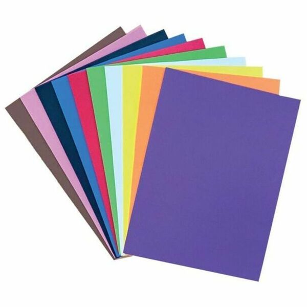 DBLG Import Foam Sheets 9×12" Assorted colours - Craft - 9" (228.60 mm) Width x 12" (304.80 mm) Length - Assorted - Foam - 10 / Bag