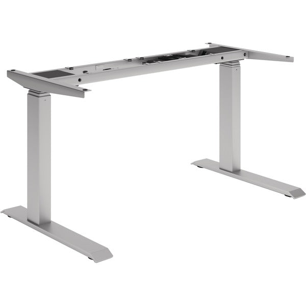 Heartwood Calypso CAL-E1-2LEG Table Base - 50" (1270 mm) Height - Finish: Silver Metal - 1 Each