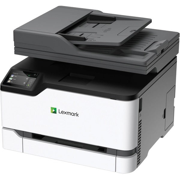 Lexmark MC3426i Wireless Laser Multifunction Printer-Color-Copier/Scanner-26 ppm Mono/26 ppm Color Print-600x600 Print-Automatic Duplex Print-75000 Pages Monthly-251 sheets Input-Color Scanner-600 Optical Scan-Gigabit Ethernet Ethernet-Wireless LAN - Copi