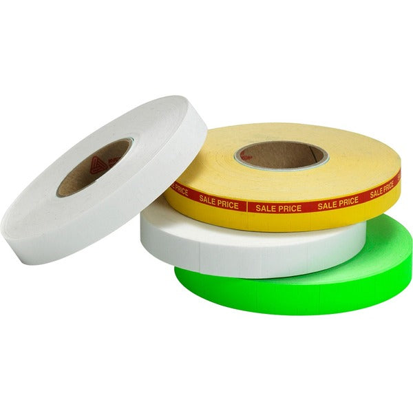 Monarch 1105/1110 Fastening Gun Labels - - HeightPermanent Adhesive - White - Paper - 1063 / Roll - 17008 Total Label(s) - 16 / Pack