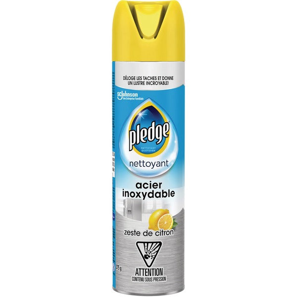 Pledge Metal Cleaner - Lemon Zest Scent - 1 Each