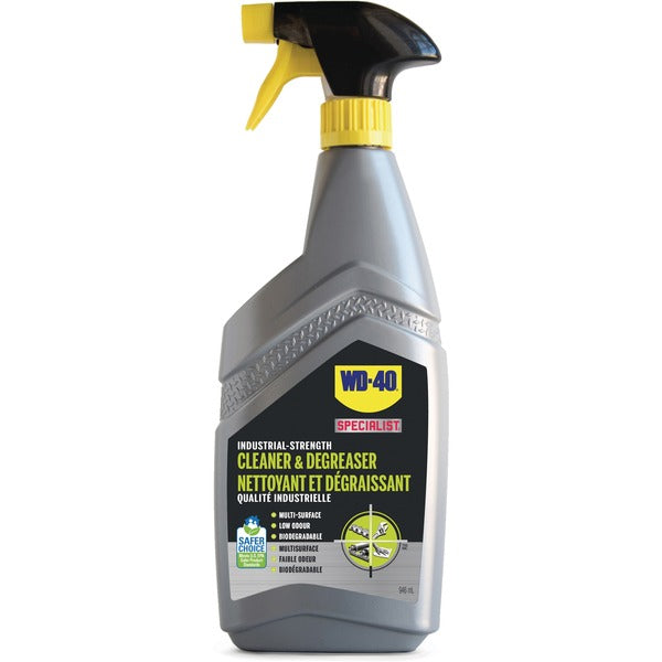 WD-40 Multipurpose Cleaner & Degreaser - For Multipurpose - Liquid - 946 mL - Non-flammable, Non-corrosive, Non-abrasive, Low Odor - 1 Each
