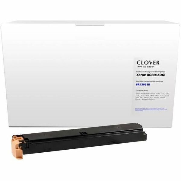 Clover Imaging Remanufactured Waste Container for Xerox 008R13061 - Xerox WorkCentre 7525, 7530, 7535, 7545, 7556, 7830, 7835, 7845, 7855, 7970, 7970I; AltaLink C8030, C8035, C8045, C8055, C8070 - Waste Container