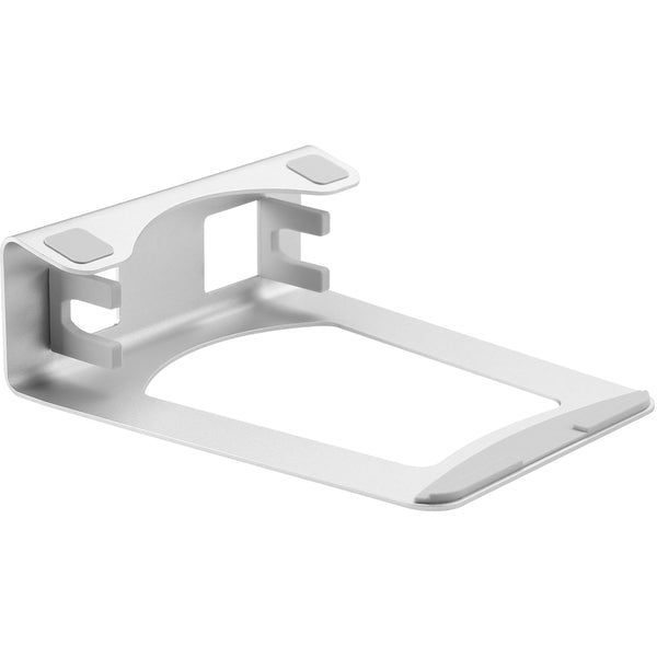 StarTech.com Laptop Stand - 2-in-1 Ergonomic Laptop Riser Stand or Vertical Stand for Desk - For Ultrabooks / MacBook Pro/Air - Aluminum - Silver aluminum laptop stand/riser for desk supports laptops up to 15in; Tilted/angled ergonomic design (17 degrees)