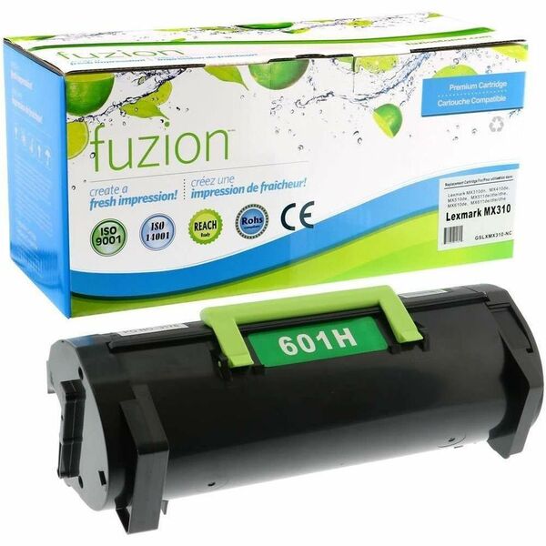 fuzion Compatible Toner for Lexmark 60F1H00 - Black - Yield: 10000