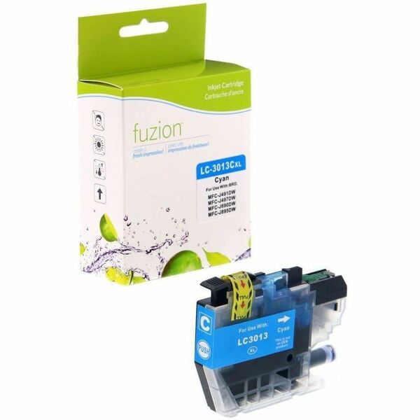 fuzion Compatible Inkjet for Brother LC3013C - Cyan - Yield: 400