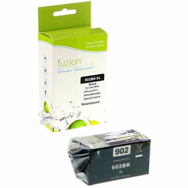 fuzion - Alternative for HP #902XL Remanufactured HY Inkjet - Black - 825 Pages