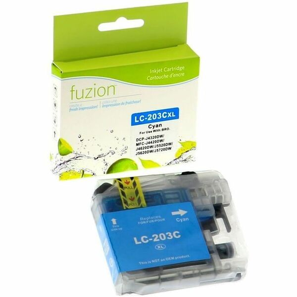 fuzion Compatible Inkjet for Brother LC203 - Cyan - Yield: 550