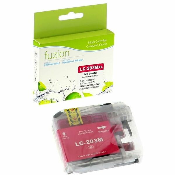 fuzion - Alternative for Brother LC203 Compatible Inkjet - Magenta - 550 Pages