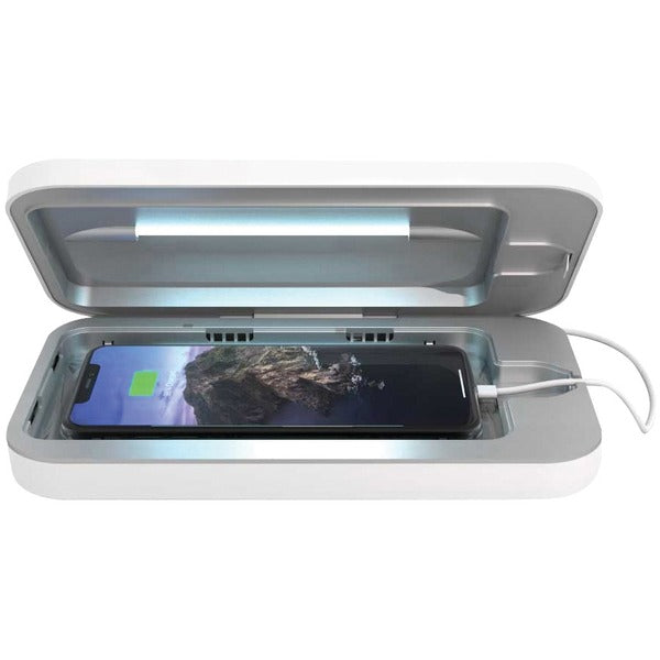 PhoneSoap Sanitizer/Charger - White - 1 Each